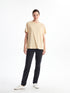 LC Waikiki Crew Neck Regular Short Sleeve Women's T-shirt